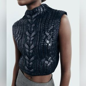 Viral Zara Vest - BNWT L